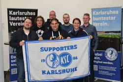Der neu gewählte Supporters-Vorstand Der neu gewählte Supporters-Vorstand